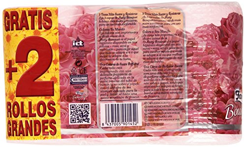 FOXY Bouquet - Carta igienica 3 veli, Confezione da 6 rotoli - Prova pratica