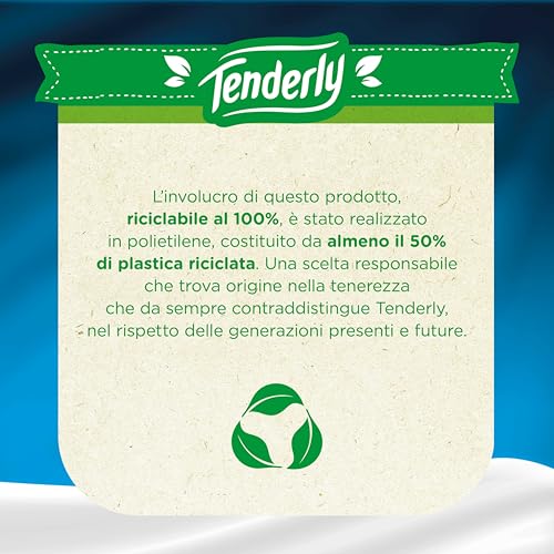 Tenderly Carezza di Latte, 6 Rotoli di Carta Igienica Morbidissima 2 Veli, 250* Strappi per Rotolo, Realizzata con Fibre 100% Naturali di Latte, Made in Italy - Dettaglio recensione 4