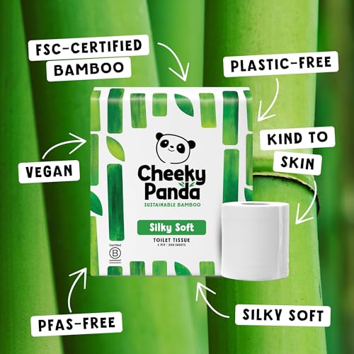 The Cheeky Panda – Carta Igienica in Bamboo | Confezione da 9 Rotoli | 3 Veli, No Plastica, Ecologica, Super Morbida, Resistente e Sostenibile - Prova pratica
